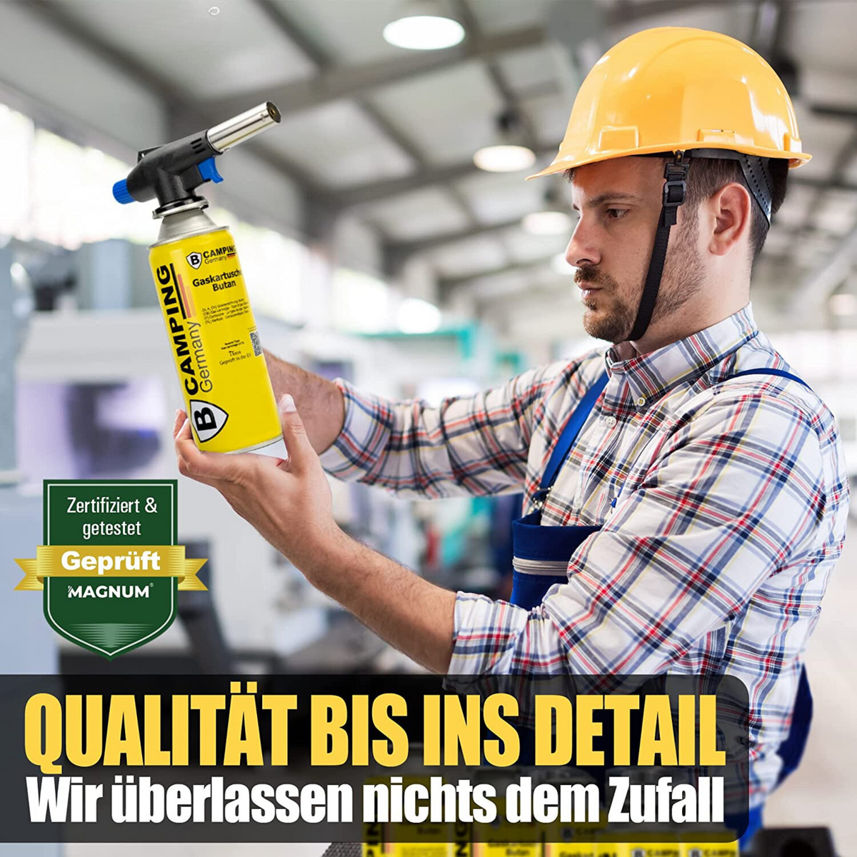 Gasbranderset inclusief butaangaspatronen (keukenbrander)