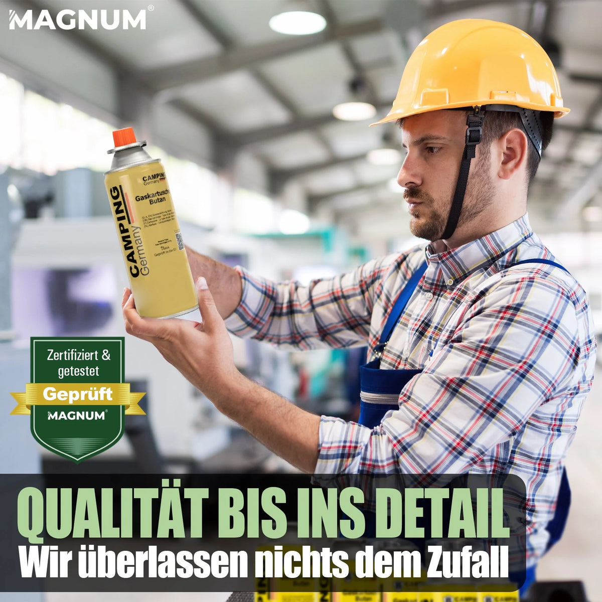 Gaskocher Set + Butangaskartuschen und Tragekoffer – Stromausfall Camping Outdoor